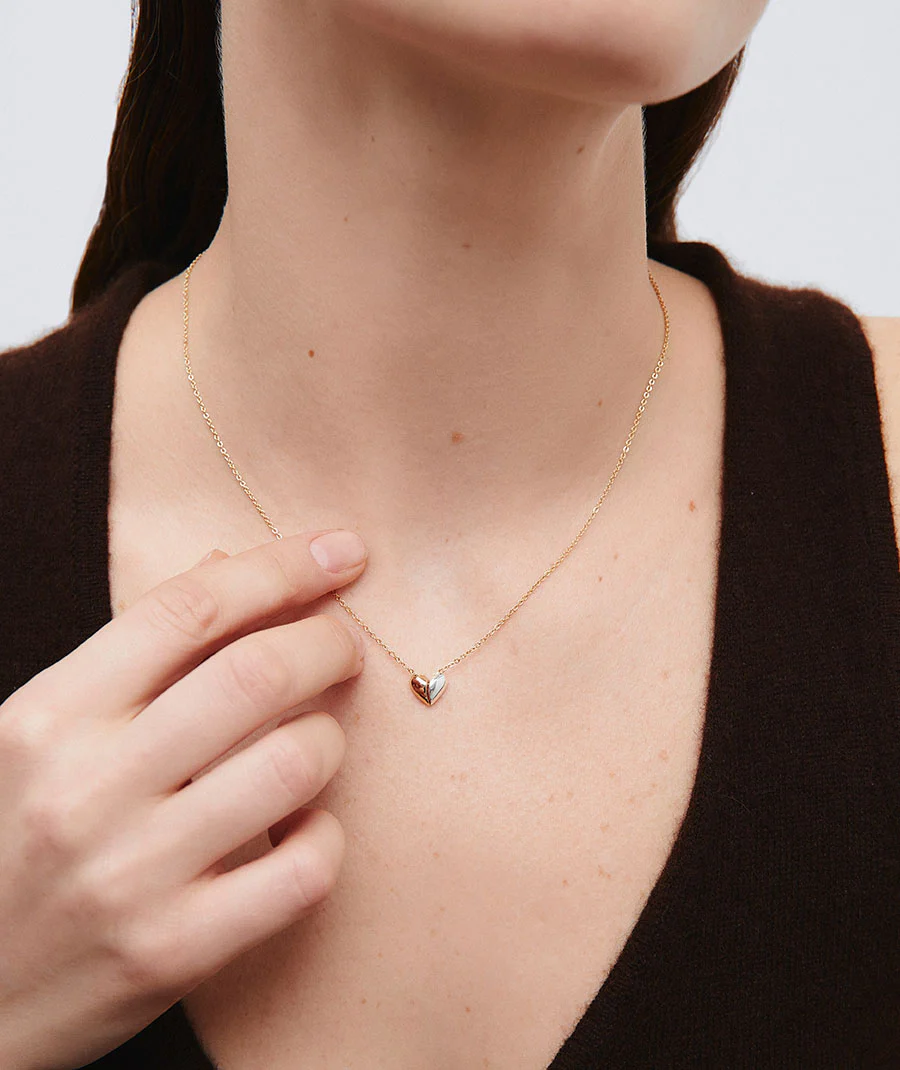 Colgante Corazón Dúo Detalle